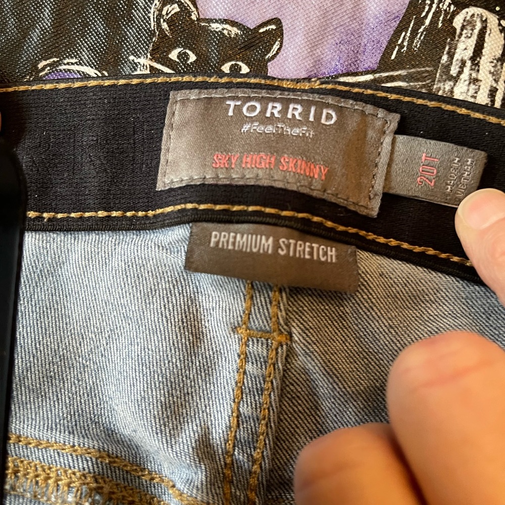 Torrid Sky High Skinny Jeans - Tall